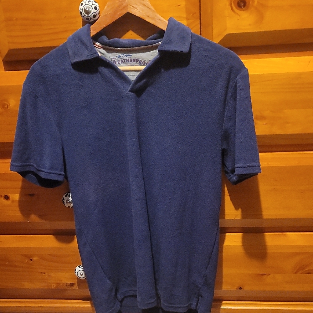 Weatherproof Men's Deep Blue Polo Shirt